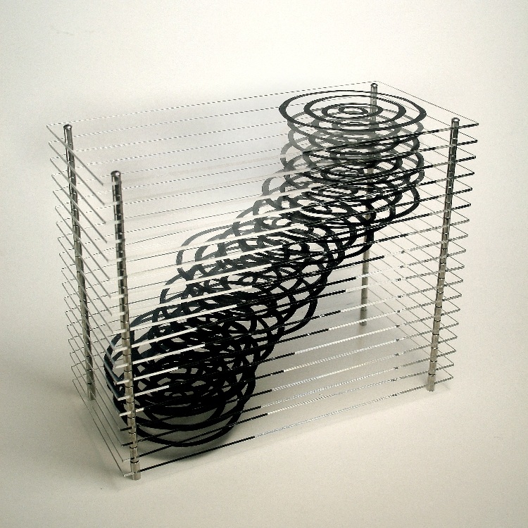 Dendro Dynamics #1 3D Monoprint Sculpture